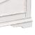 Magnolia Manor Antique White Cal King Upholstered Bed