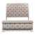 Magnolia Manor Antique White Upholstered Sleigh Bed | Liberty