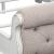 Magnolia Manor Antique White Upholstered Sleigh Bed | Liberty