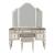 Magnolia Manor Rectangular Wood 3-Piece 5-Drawer Vanity Set