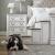 Magnolia Manor Wood/Fabric Pet Steps