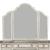 Magnolia Manor Wood Vanity Tri-Folding Mirror