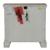 Magnolia Manor Wood Bedside Chest w/Charging Station & 3 Drawers