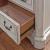 Magnolia Manor Wood Bedside Chest w/Charging Station & 3 Drawers