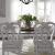 Magnolia Manor Extendable Dining Set | Antique White & Bark