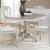 Magnolia Manor Oval Pedestal Dining Set | Antique White