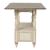 Magnolia Manor Rectangular Wood Gathering Table w/Drawer