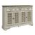 Magnolia Manor Extendable Dining Set | Antique White & Bark