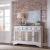 Magnolia Manor Extendable Dining Set | Antique White & Wood