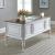 Magnolia Manor Antique White L-Shaped Office Desk Set
