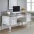 Magnolia Manor Irregular Wood Writing Desk w/5 Drawers