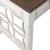 Magnolia Manor Rectangular Wood L Writing Desk w/2 Drawers