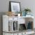 Magnolia Manor Distressed White L-Desk Set
