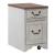 Magnolia Manor Distressed White L-Desk Set