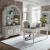 Magnolia Manor Antique White L-Shaped Desk Set | Liberty