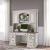 Magnolia Manor Wood Office Credenza & Hutch w/7 Drawers & 2 Doors