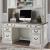 Magnolia Manor Distressed White L-Desk Set