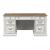 Magnolia Rectangular Wood Manor Desk w/7 Drawers