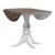 Magnolia Manor Round Wood Drop Leaf Dining Table