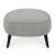 Hollyann Polyester Oversized Accent Ottoman