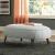 Hollyann Polyester Oversized Accent Ottoman