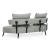 Hollyann Polyester RTA Sofa