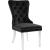 Miley Velvet Dining Chair with Acrylic Legs