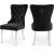 Miley Velvet Dining Chair with Acrylic Legs