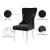 Miley Velvet Dining Chair with Acrylic Legs