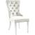Miley Velvet Dining Chair with Acrylic Legs