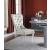Miley Velvet Dining Chair with Acrylic Legs