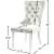 Miley Velvet Dining Chair with Acrylic Legs