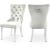 Miley Velvet Dining Chair with Acrylic Legs