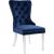 Miley Velvet Dining Chair with Acrylic Legs