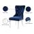 Miley Velvet Dining Chair with Acrylic Legs