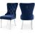 Miley Velvet Dining Chair with Acrylic Legs