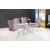 Miley Velvet Dining Chair with Acrylic Legs