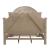 Magnolia Manor Tweed/Wood Upholstered King Size Bed