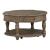 Magnolia Manor Round Wood Cocktail Table w/Drawer