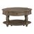 Magnolia Manor Round Wood Cocktail Table w/Drawer