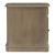 Magnolia Manor Rectangular Wood/Glass Chair Side Table w/Drawer & Door