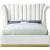 Flora Velvet Queen Size Bed