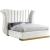 Flora Velvet King Size Bed