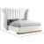 Flora Velvet King Size Bed