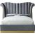 Flora Velvet Queen Size Bed