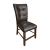 Decatur Transitional Vinyl/Wood Counter Dining Chair