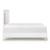 Ripple Chenille/Faux Marble/Wood Eastern King Panel Bed with LED Lighting