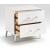 Ripple Chenille/Faux Marble/Wood Panel Bedroom with LED Lighting