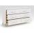 Ripple Faux Marble/Wood 6-Drawer Double Dresser
