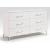 Ripple Faux Marble/Wood 6-Drawer Double Dresser
